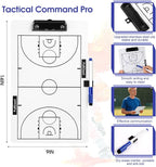 Double-Sided Basketball Coaching Clipboard & Dry Erase Whiteboard - Image 2