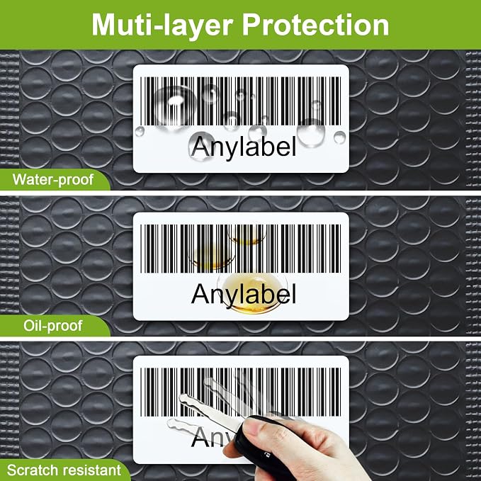 2" x 1" Direct Thermal Label, Paper - Image 4