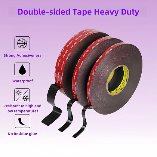 Gasenvan Double Sided Tape Heavy Duty, Mounting Adhesive Tape 1 in x 15.4 ft - Image 3