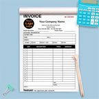 Custom Invoice Book in 3-Part /2-Part Receipt Book - Image 6