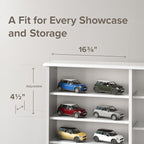 Prepac 2 Column Display Cabinet, 8.75" D x 38.75" W x 51" H - Image 7