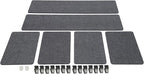 ReFocus Raw Clamp-On Acoustic Desk Divider Mounted Privacy Panel Set – Reduce - Image 9