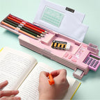 Ristpal Pop Up Multifunction Pencil Case, Cute Cartoon Pen Box Organizer - Image 5