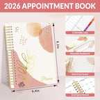 SUNEE 2026 Appointment Book, Quarter-Hourly, Weekly & Monthly - Image 4