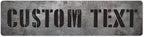 Custom Sign, Custom Street Sign, 11 Font Colors, 13 Font Styles, 4 Hole Options by MySignCenter