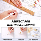 TecUnite 120 Pcs #2 HB Pencils - Image 3