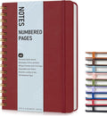 Lined Spiral Journal Notebook, A5 Hardcover Spiral Journals by Unknown