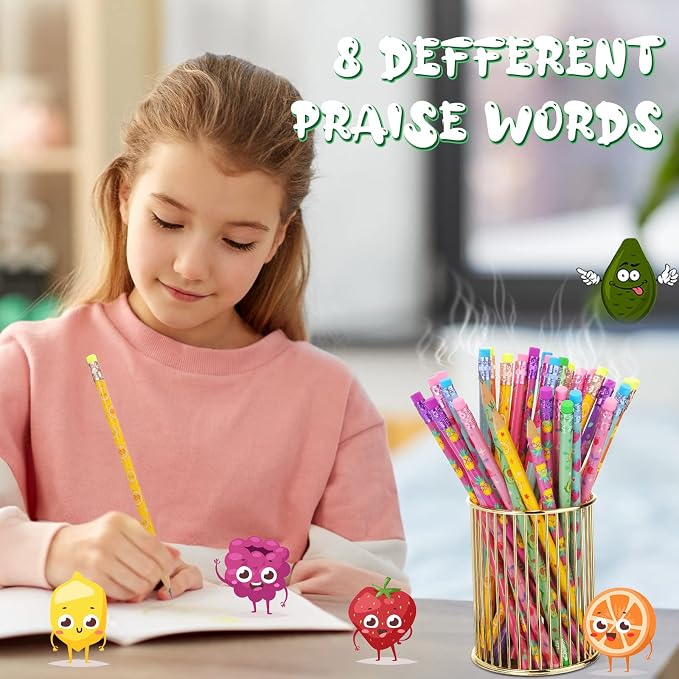 Leinuosen 60 Pcs Scented Pencils Bulk - Image 4