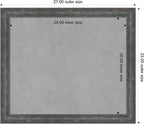 Amanti Art Grey Framed Magnetic Board 23x27 Medium Vision Board - Image 3