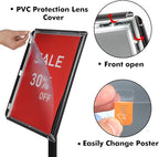 DISPLAYSWORKER Sign Stand, Sign Holder Floor Stand - Image 4