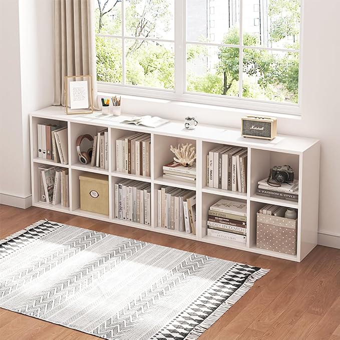 NELYE 8 Cube Organizer Bookcase - Image 7