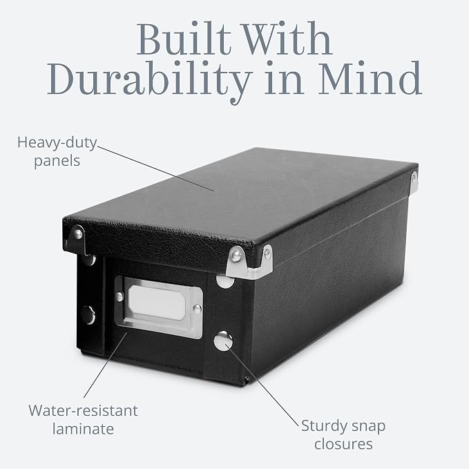 Snap-N-Store Index Card Holder Storage Box - Image 4