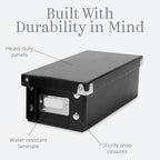 Snap-N-Store Index Card Holder Storage Box - Image 4