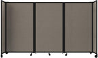 Versare Room Divider 360 Portable Wall Partition | Folding Panels | Large by VERSARE