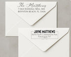 Custom Return Address Stamp by Stampi