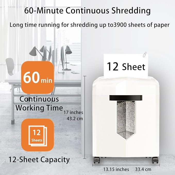 Bonsaii Micro Cut Shredder, Portable - Image 2