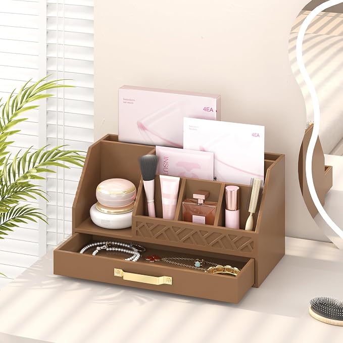Wisuce Essentials Bamboo Desk Organizer - Image 3