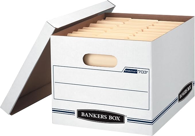Bankers Box 12-Pack Basic Duty File Storage Boxes by BankersBox
