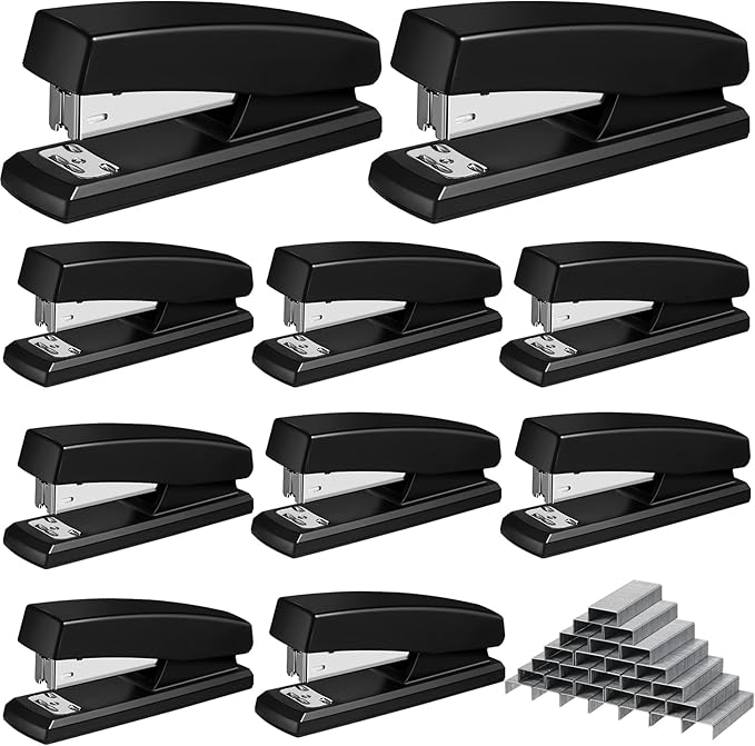 Marspark 10 Pcs Stapler for Desk Office Staplers Bulk by Marspark