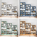 IOTXY Wooden Open Shelf Bookcase - Image 7
