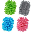 SITHON 4 Pieces Magnetic Microfiber Shag Whiteboard Eraser, Washable Microfiber by SITHON