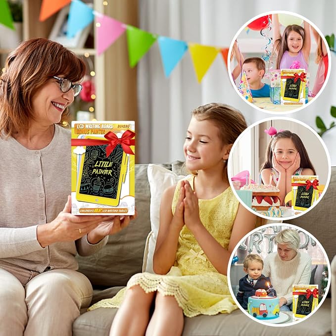 BUKEBU Toddler Toys for 3-6 Years Old Girls Boys, LCD Writing Tablet 8.5 Inch - Image 6