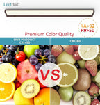 Leetdud LED Under Cabinet Lighting Hardwired or Plug in, 40 Inch 20W, Dimmable - Image 8