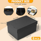 REAQUE 6 Pack Photo Storage Boxes - Image 2
