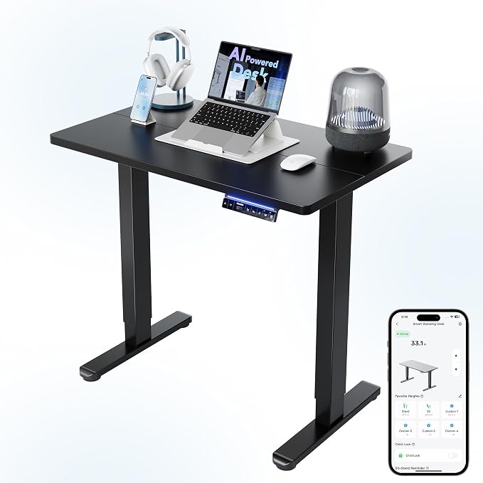 HUANUO AI-Powered Electric Standing Desk by HUANUO