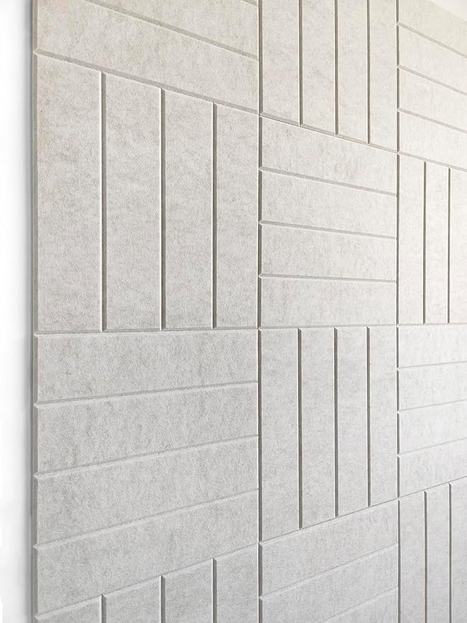 DECORITA Felt Bulletin Board Tiles | Modern Cork Board Alternative | Large Cork by DesignerManufacturerofInnovativeBulletinBoardSolutionsforHomeOffice