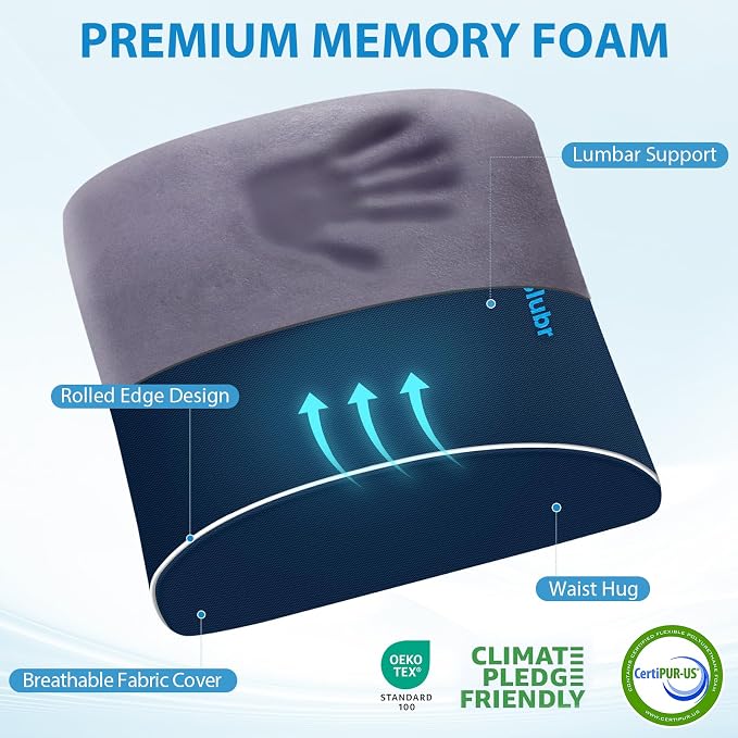 SweetSlubr Large Lumbar Support Pillow - Image 3