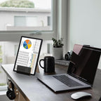 ZOEY Acrylic Book Stand with Ledge Clear Black Display Easels Plate - Image 6