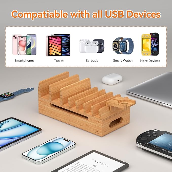 Pezin & Hulin Bamboo Charging Station - Image 2