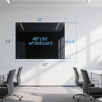 Glass Dry Erase Black Board - Image 7