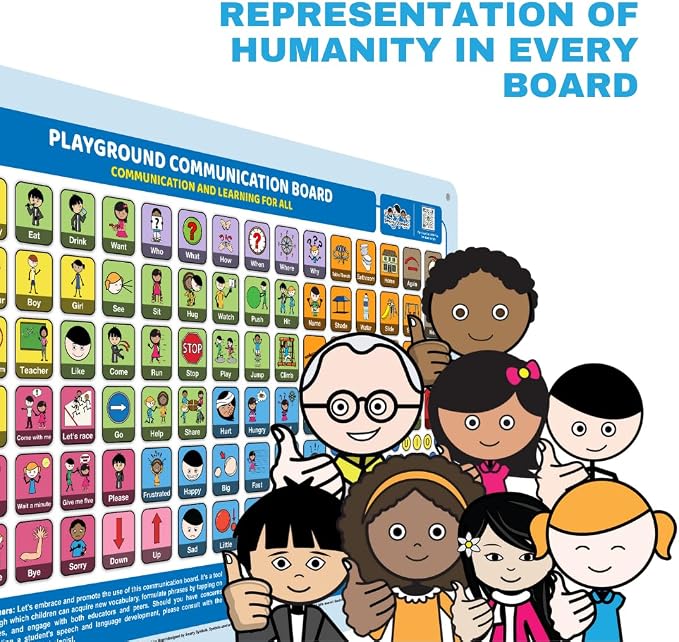Outdoor Rated Plastic School Playground Communication Board - Image 6