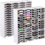 Sunnychicc 2 Pack 60 Grids Ink Pad Storage Holder Stamp Organizer, Ink Pad by Sunnychicc