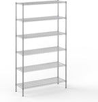 Regal Altair 18" Deep x 54" Wide x 96" Height Wire Shelving Kit | 6-Tier | NSF by Regal+Altair