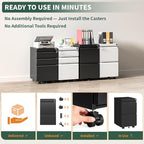 TEEALUBAN 2 Drawer File Cabinet - Image 6