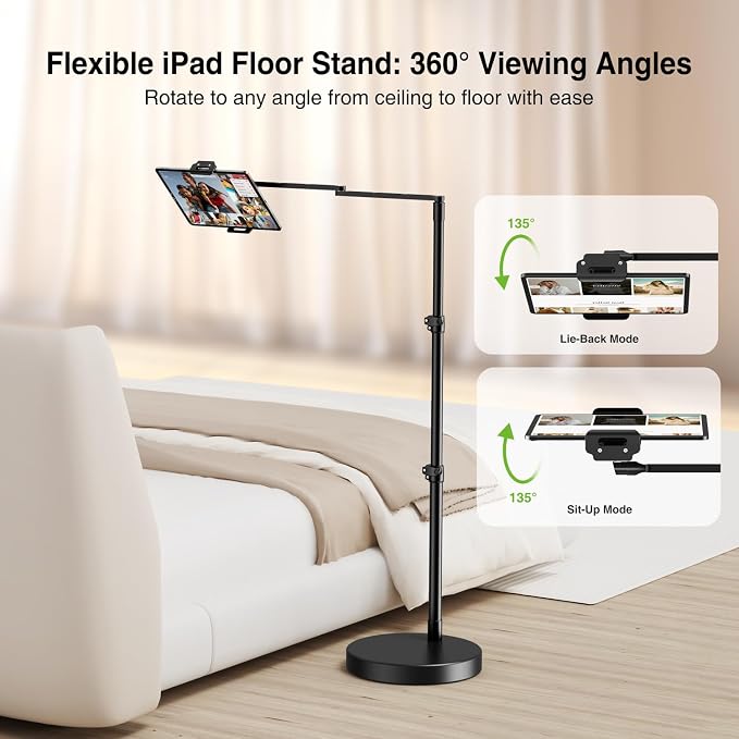 elitehood Adjustable Tablet Floor Stand - Image 4