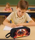 AnySmic Soccer Pencil Case for Boys Girls, Primary Elementary School Large - Image 7