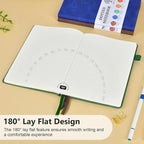 PERCUN Dotted Journal Notebook for Men & Women, 160 Pages Dot Grid notebook for - Image 5