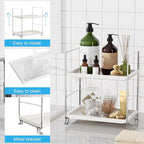 FSyueyun 2-Tier Bathroom Countertop Organizer, Tool-Less Installation Premium - Image 3