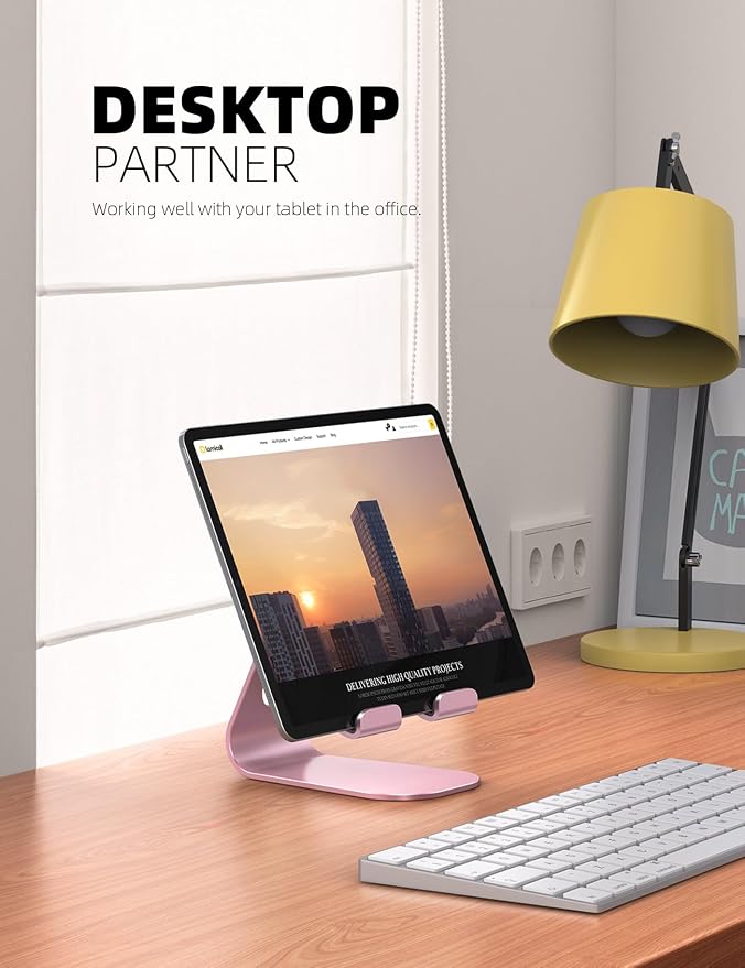 Lamicall Tablet Stand, Adjustable Tablet Holder - Image 3