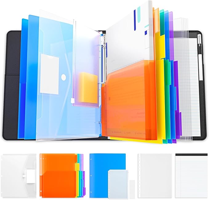 JoyCat 3 Ring Binder Clipboard by JOYCAT