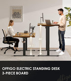 OffiGo 71 Inch Executive Electric Standing Desk, Height Adjustable Desk - Image 3