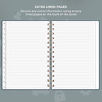 Clever Fox Password Book Spiral – Internet Address & Password Organizer - Image 6