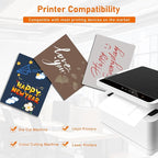 Guakicae 40 Sheets Navy Blue Cardstock 8.5 x 11 Copy Paper, 200gsm/75lb - Image 4