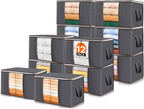 Lifewit 12 Pack Clothes Storage Bins by Lifewit