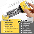 Miseyo Identity Theft Protection Roller Stamp Set - Image 7