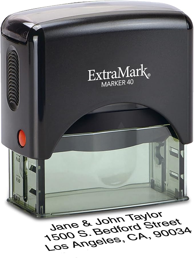ExtraMark Return Address Stamp by ExtraMark